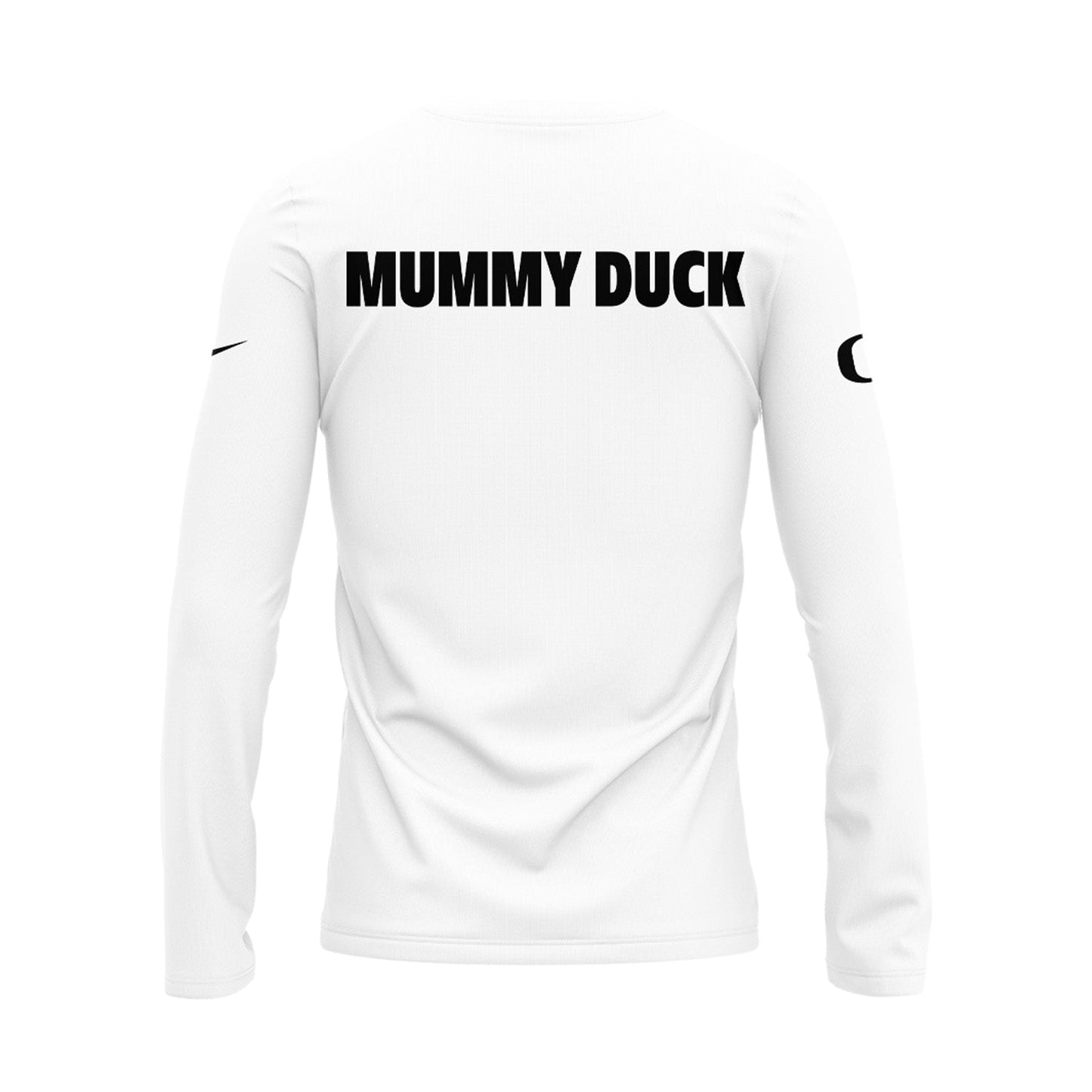 Special 2025 Mummy Duck Oregon Football Long Sleeve Shirt