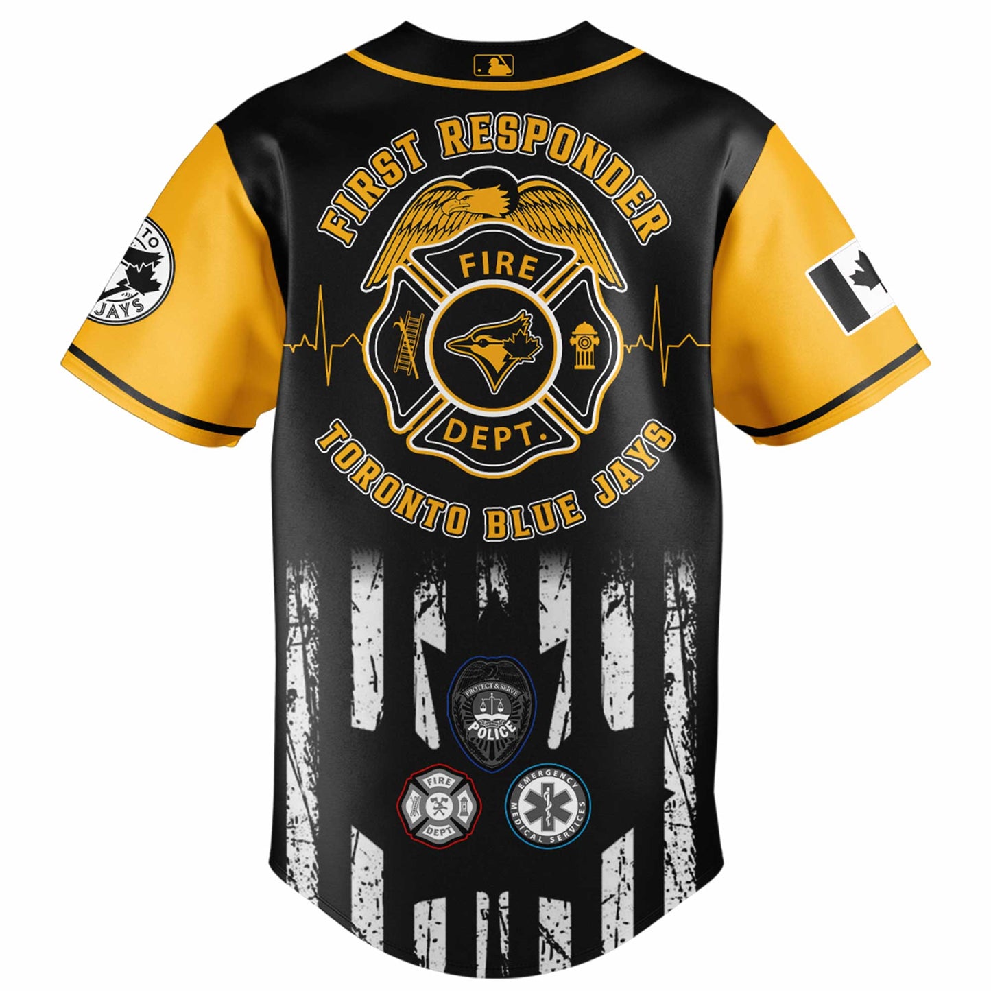 Toronto Blue Jays x First Responders Night Jersey Limited Edition