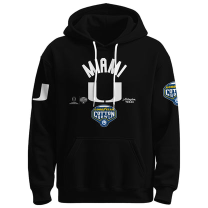 Miami Hurricanes Football Cotton Bowl Champions 2025 Combo Hoodie