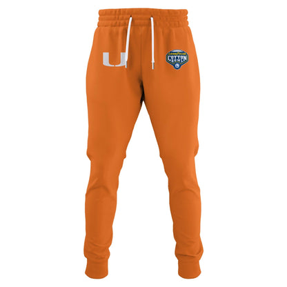 Miami Hurricanes Football Cotton Bowl Champions 2025 Combo Hoodie