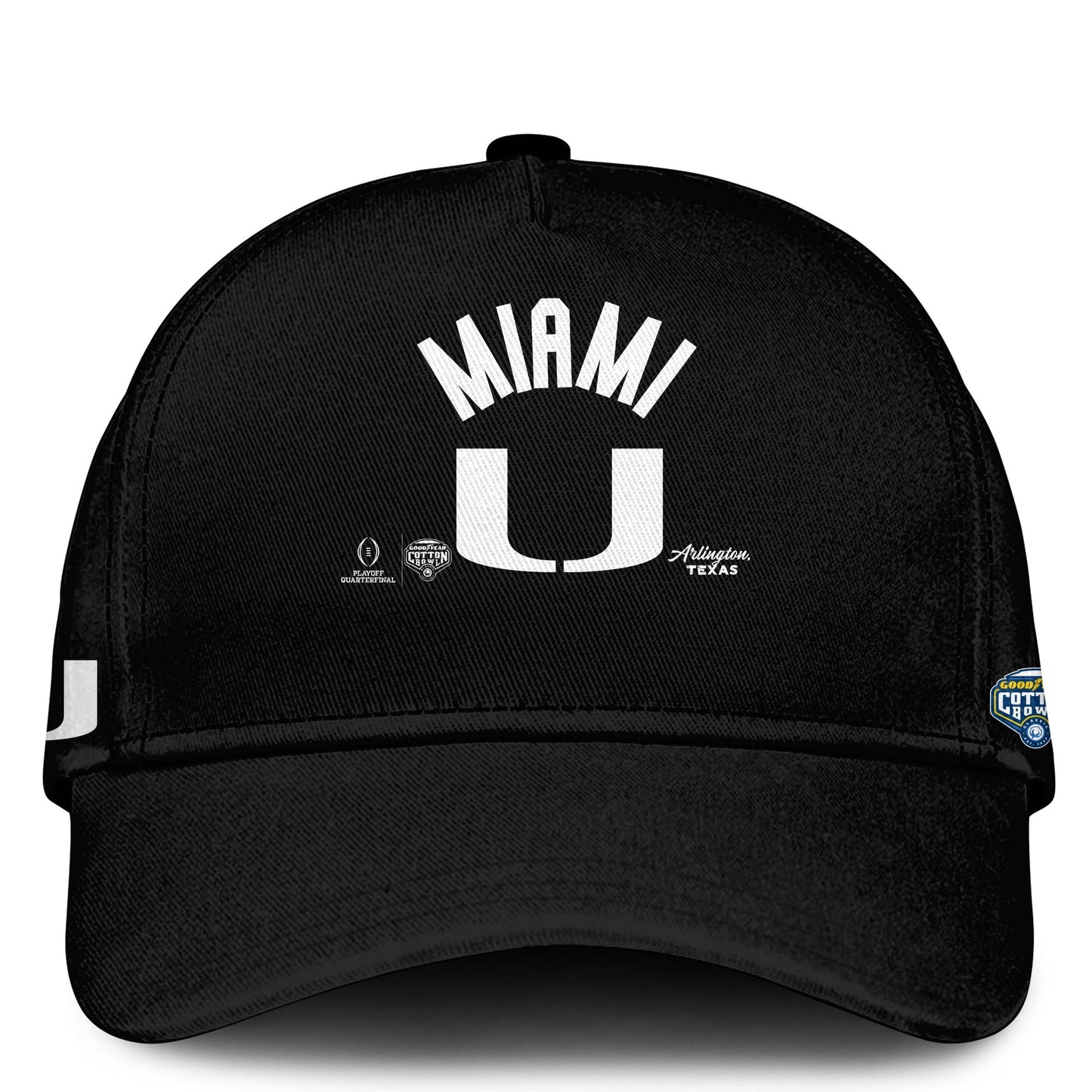 Miami Hurricanes Football Cotton Bowl Champions 2025 Combo T-Shirt