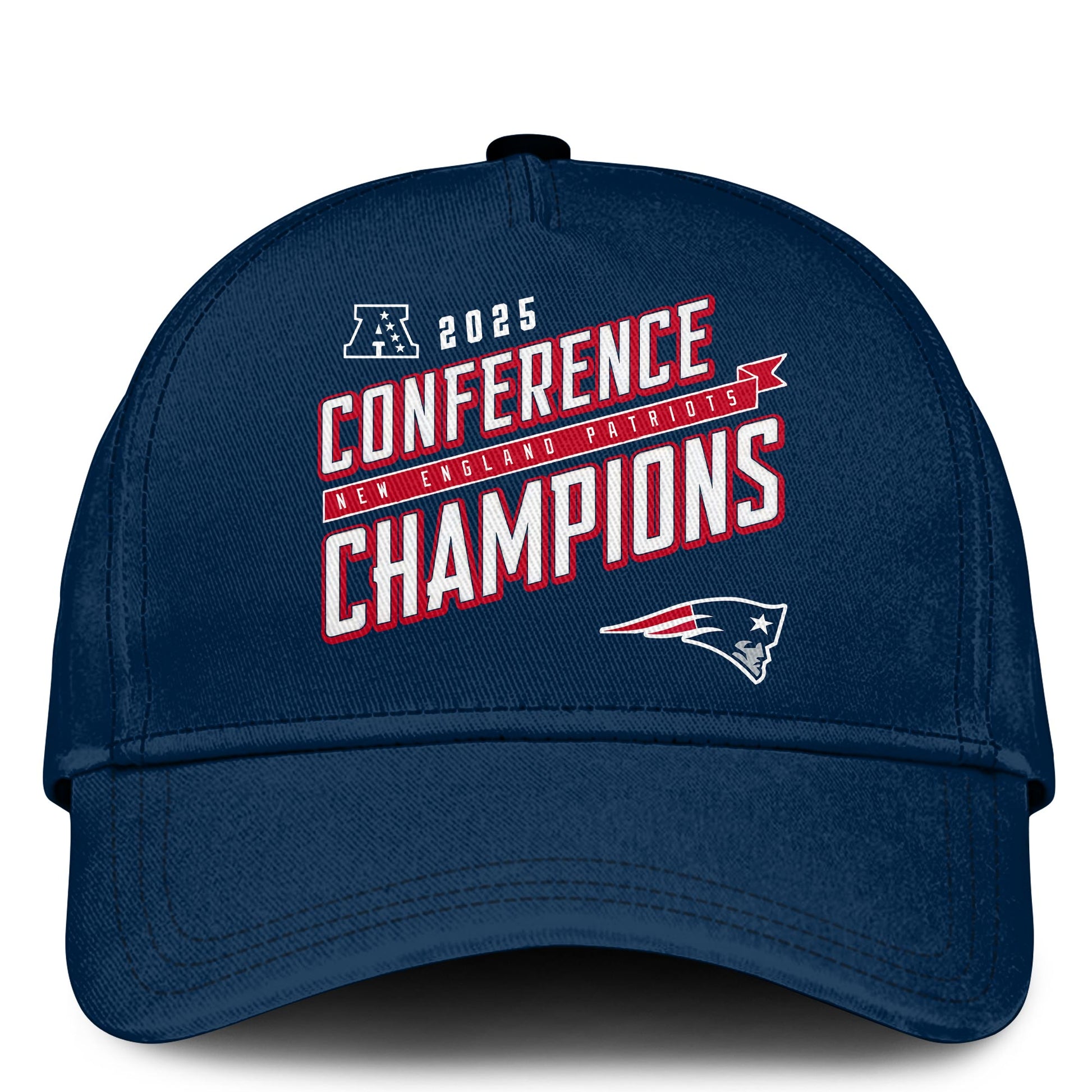 NEPatriots x 2025 AFC Conference Champions Hoodie V1