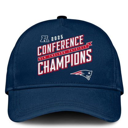 NEPatriots x 2025 AFC Conference Champions Hoodie V1