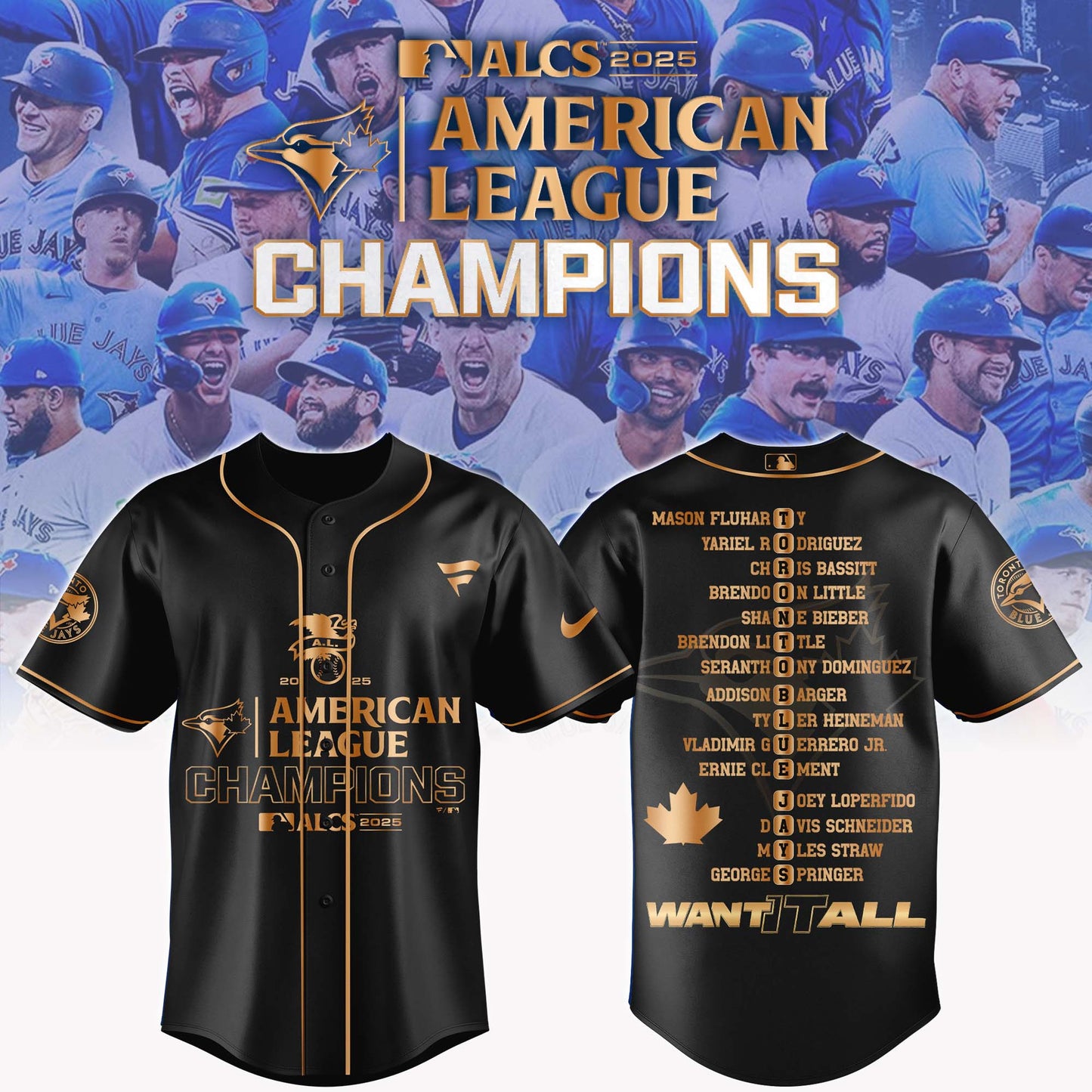 TBJ 2025 American League Champions Tshirt V3