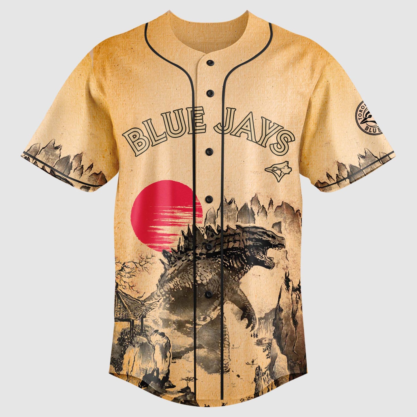 TBJ x Gojira Baseball Jersey 2025 Limited Edition