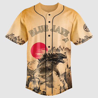 TBJ x Gojira Baseball Jersey 2025 Limited Edition