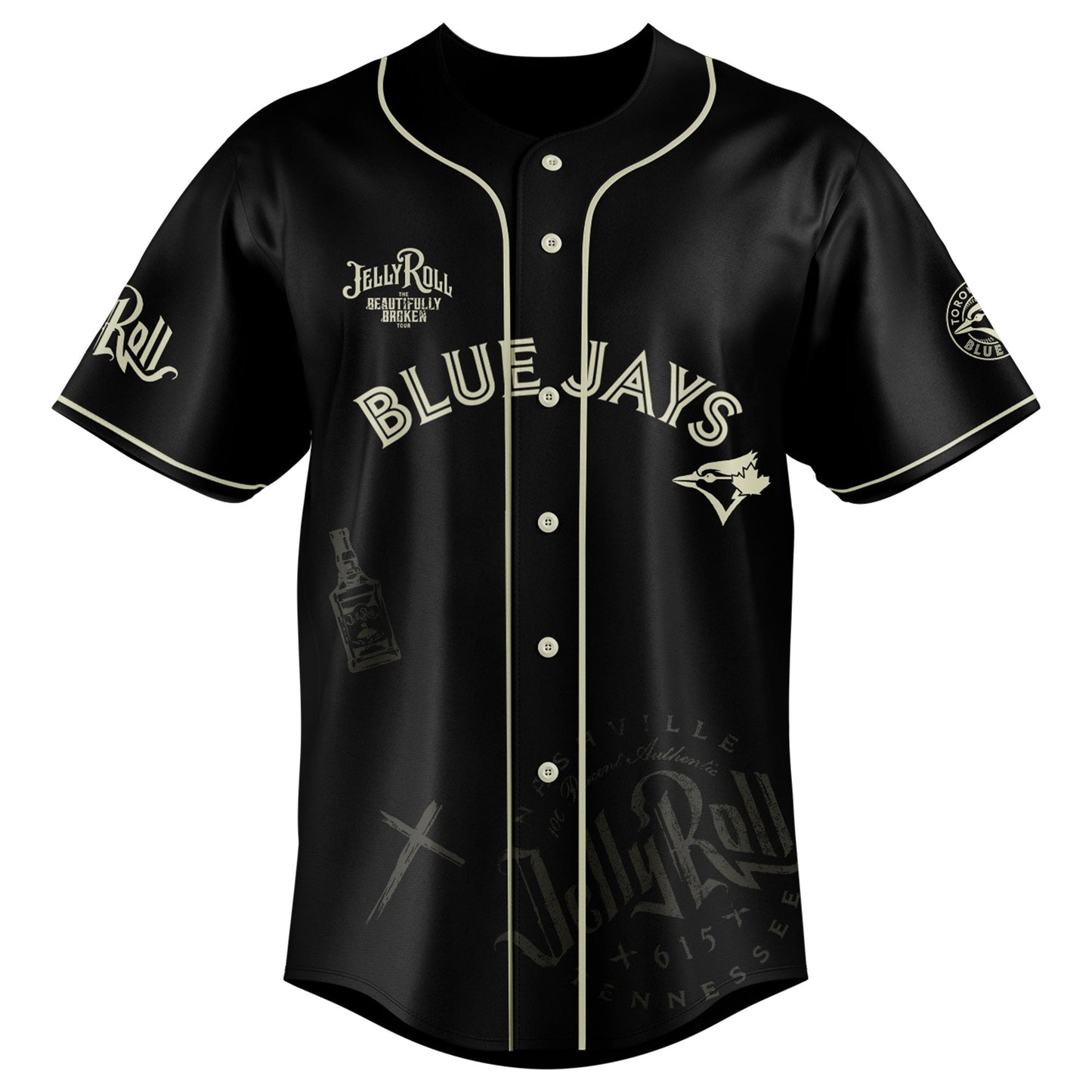 TBJ x Jelly Roll Baseball Jersey 2025 Limited Edition