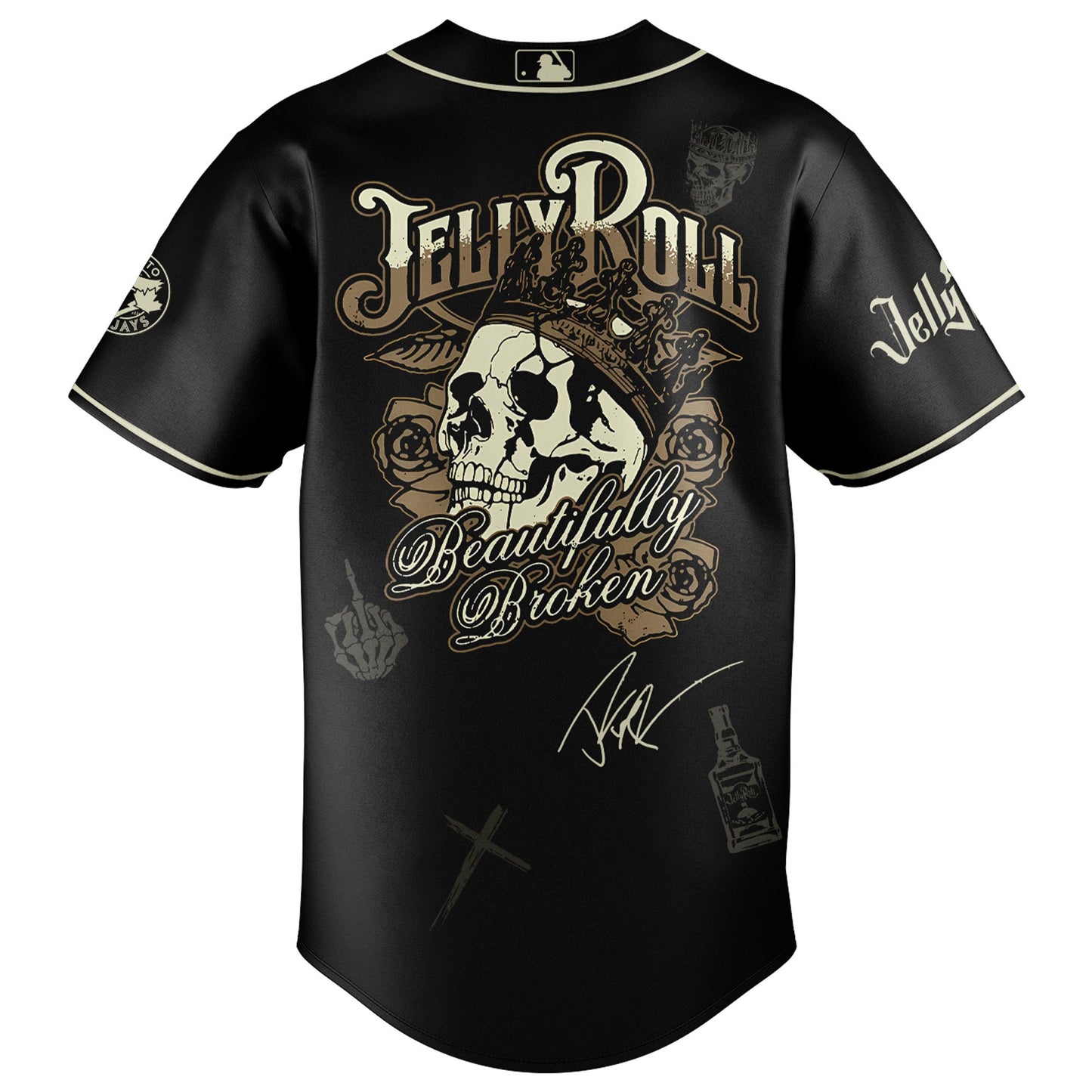 TBJ x Jelly Roll Baseball Jersey 2025 Limited Edition