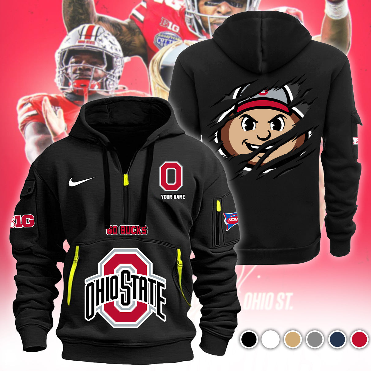 Heavy Hoodie Ohio State