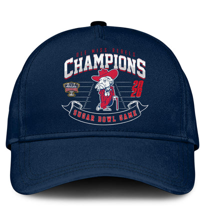 Ole Miss Rebels – Sugar Bowl Champions Zip Hoodie