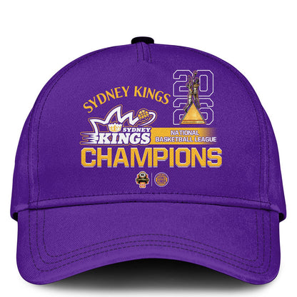 Sydney Kings 2026 NBL Championship Shirt Purple