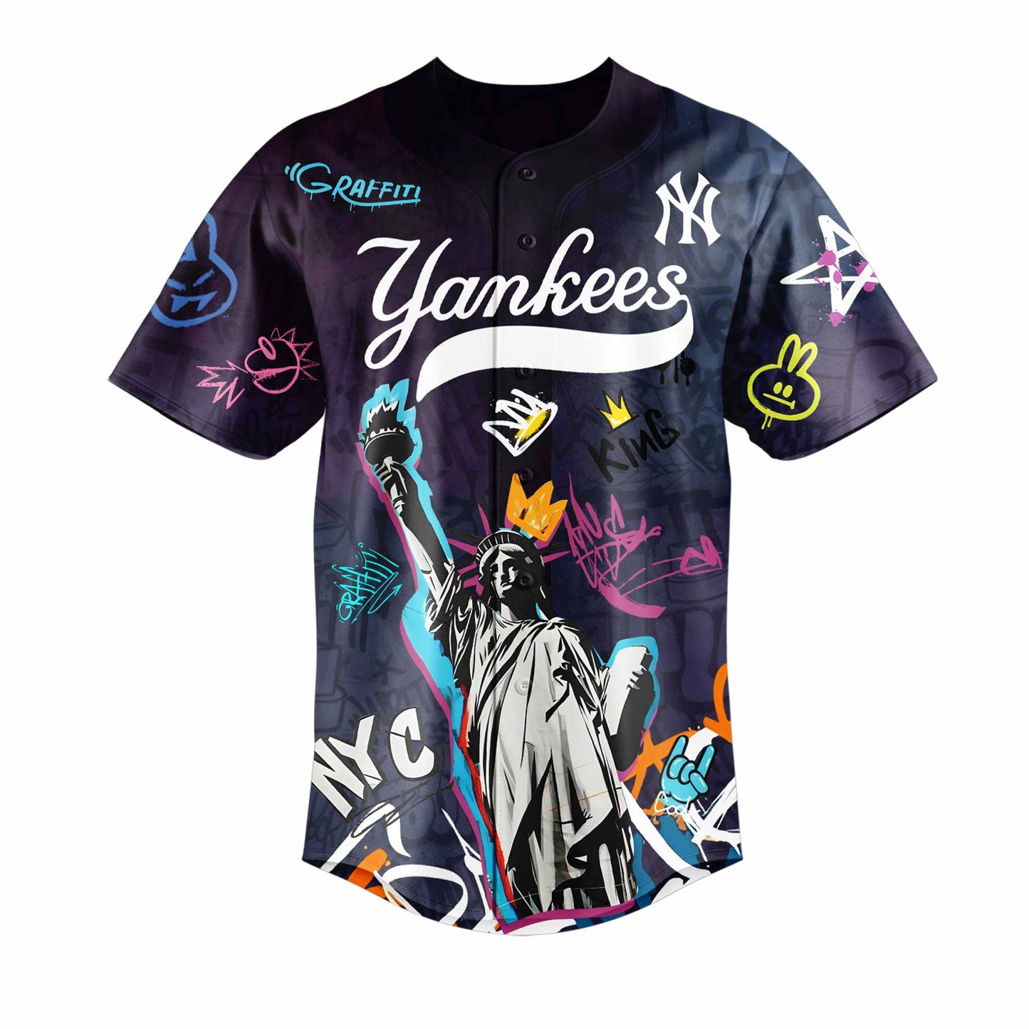 Graffiti New York City x NYY Street Style Edition Jersey