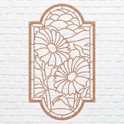 Sunflower Metal Wall Art, Sunflower Home Decor, Metal Flower Art, Metal Sign, Flower Wall Decor, Housewarming Gifts