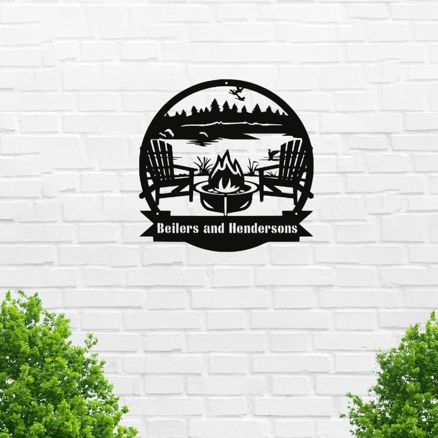 Custom Campfire Sign,Camping Sign,Campers Sign,Campsite Sign,Personalizes Camp Sign Name.Cabin Sign,Fire Pit Sign,Camping Gifts