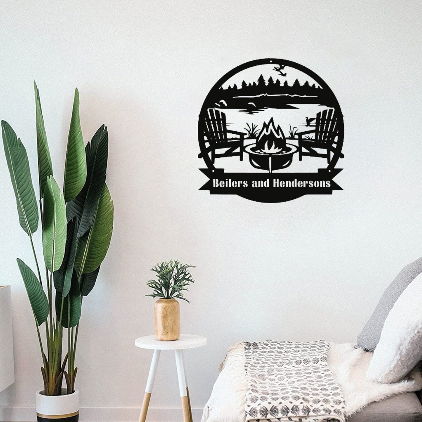 Custom Campfire Sign,Camping Sign,Campers Sign,Campsite Sign,Personalizes Camp Sign Name.Cabin Sign,Fire Pit Sign,Camping Gifts