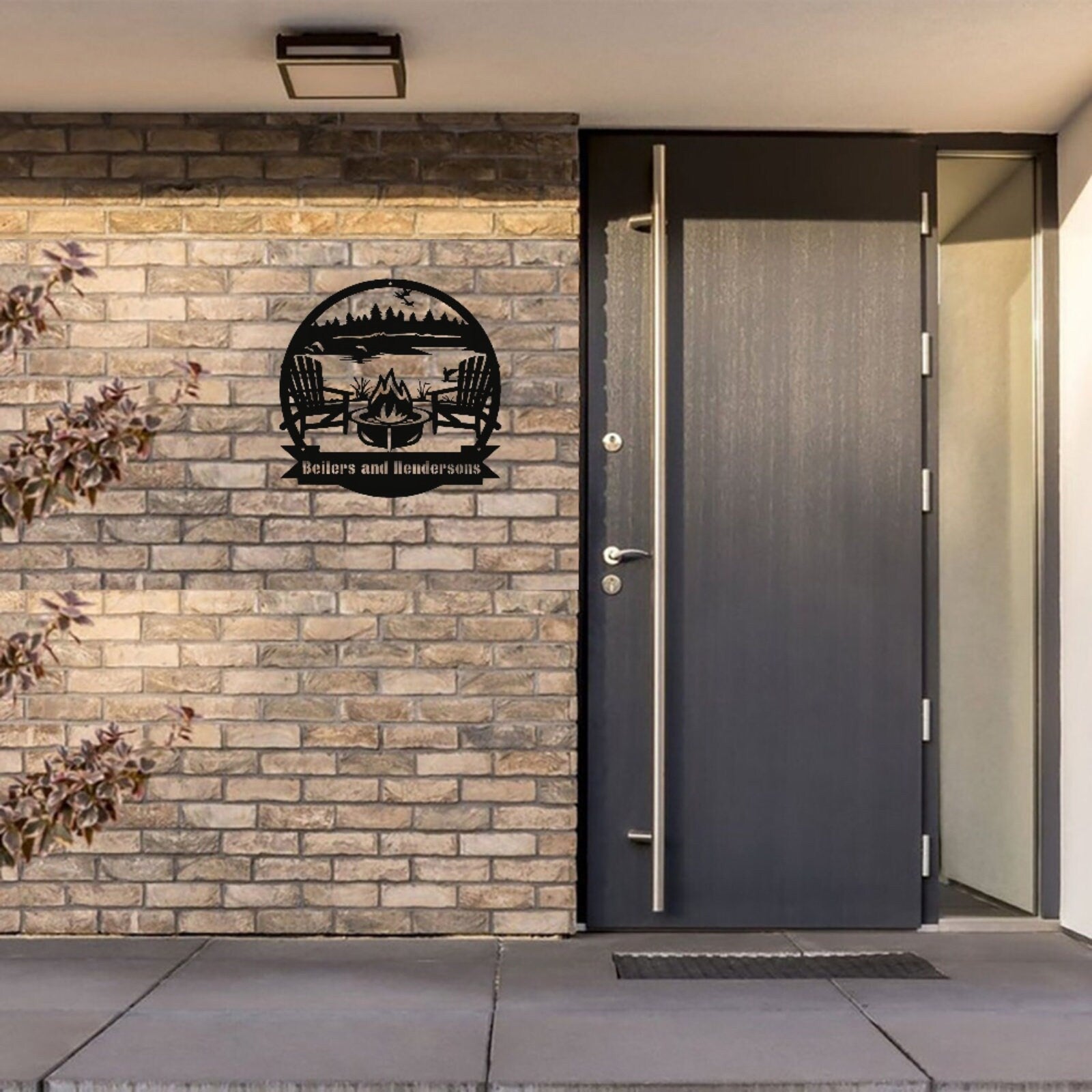 Custom Campfire Sign,Camping Sign,Campers Sign,Campsite Sign,Personalizes Camp Sign Name.Cabin Sign,Fire Pit Sign,Camping Gifts