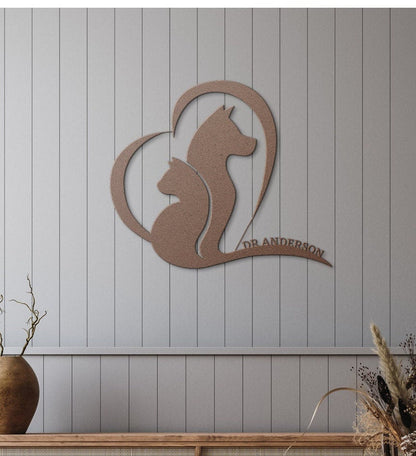 Personalized Veterinary Metal Sign, Veterinary Sign, Veterinary Gift, Veterinarian Gift, Animal Lover Gift, Custom Vet Sign, Gift For Vet