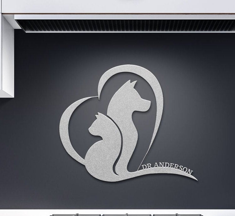 Personalized Veterinary Metal Sign, Veterinary Sign, Veterinary Gift, Veterinarian Gift, Animal Lover Gift, Custom Vet Sign, Gift For Vet