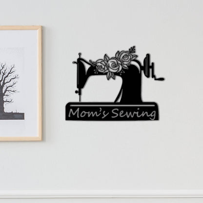 Personalized Quilting Metal Sign, Custom Sewing Sign For Quilting room Decor, gift for grandma, Sewing Machine Sign, Sewing Room Sign