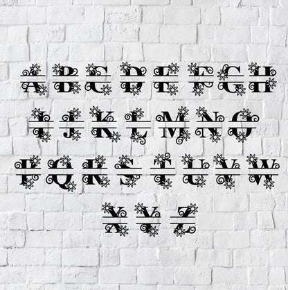 Personalized Monogram Name Metal Sign | Kids Metal Sign | Kids Room Metal Sign | Custom Girls Room Sign | Custom Plaque Home Decor