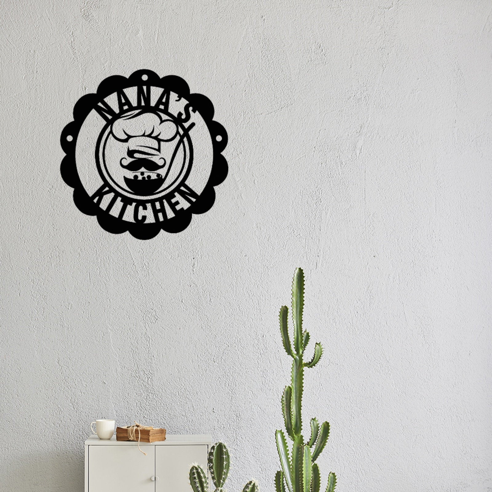 Personalized Kitchen Sign Name,Custom Kitchen Sign,Indoor Decor,Chef Sign,Kitchen Wall Art,Family Kitchen Sign, House Decor,Kitchen Gifts