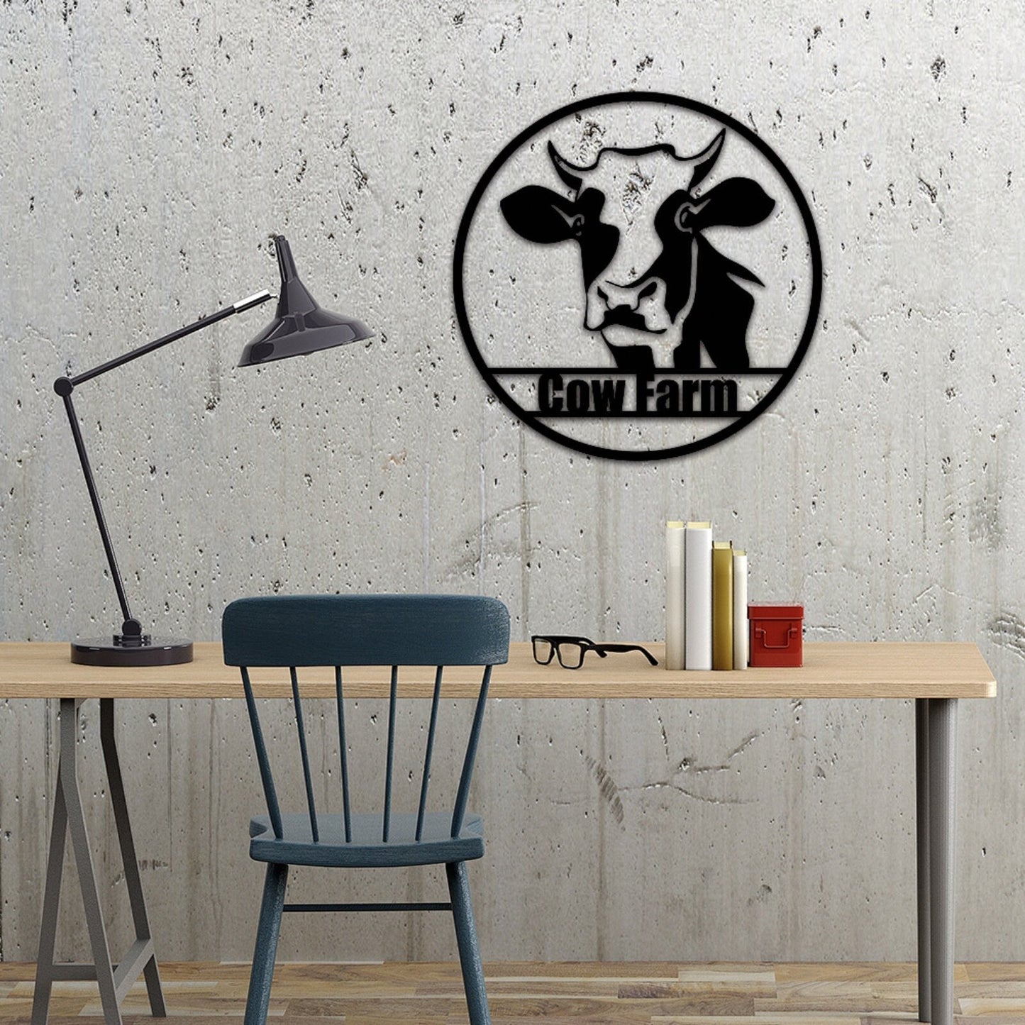 Custom Cow Metal Sign,Personalized Cow Wall Art,Cow Farmhouse Decor,Cow Wall Decor,Farm Decor,Cattle Metal Wall Art Cow Name Sign