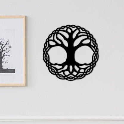 Tree of Life Metal Sign,Family Tree Wall Decor,Tree of Life Wall Art,Garden Decor,Metal Tree Outdoor Decor Housewarming Gift Front door