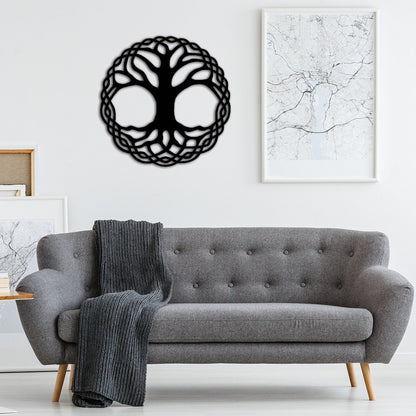 Tree of Life Metal Sign,Family Tree Wall Decor,Tree of Life Wall Art,Garden Decor,Metal Tree Outdoor Decor Housewarming Gift Front door