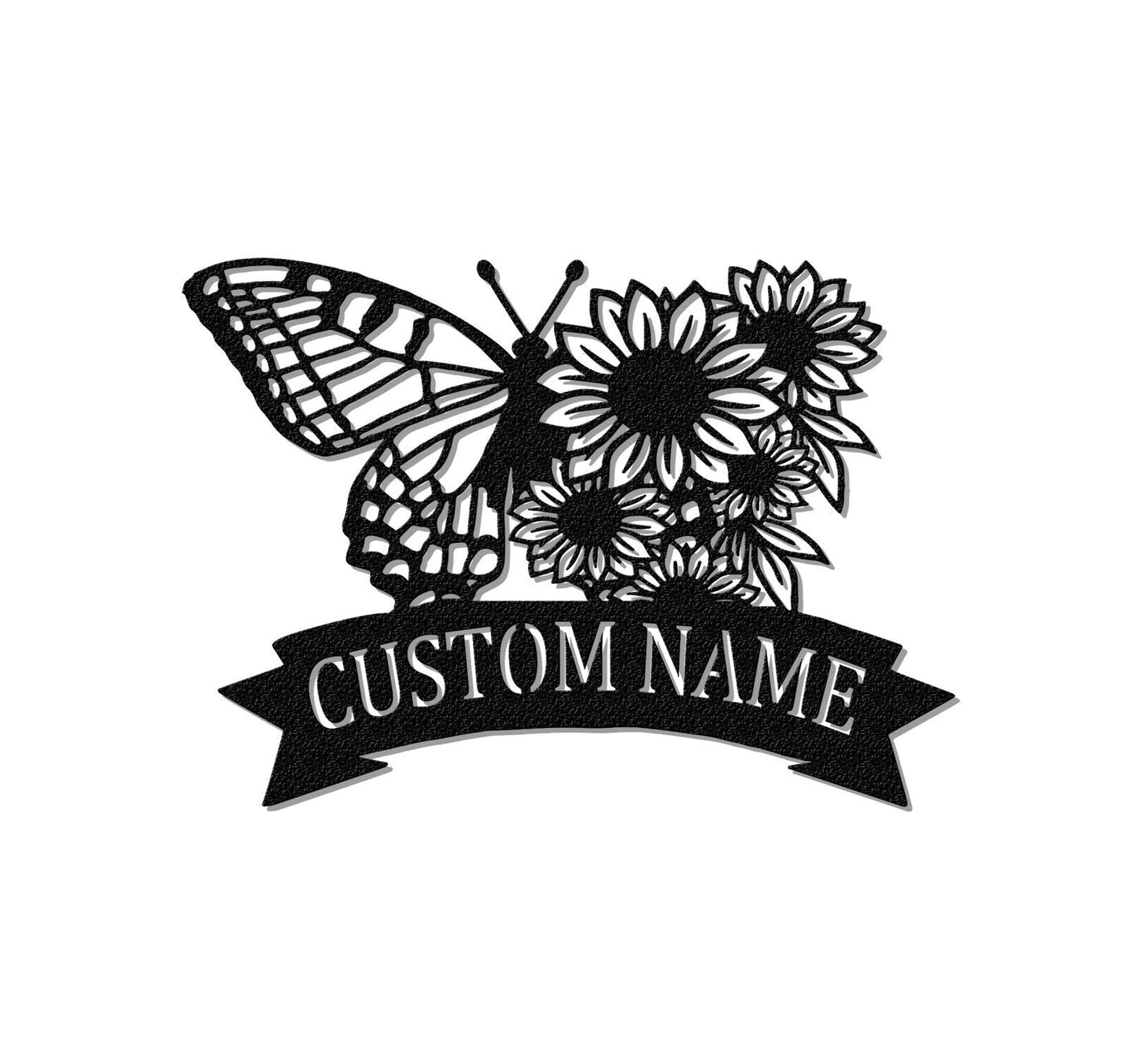 Custom Garden Sign,Garden Wall Art,Garden Metal Sign,Garden Decor,Personalized Gardener Name Sign,Gift for Grandma,Metal Yard Decor