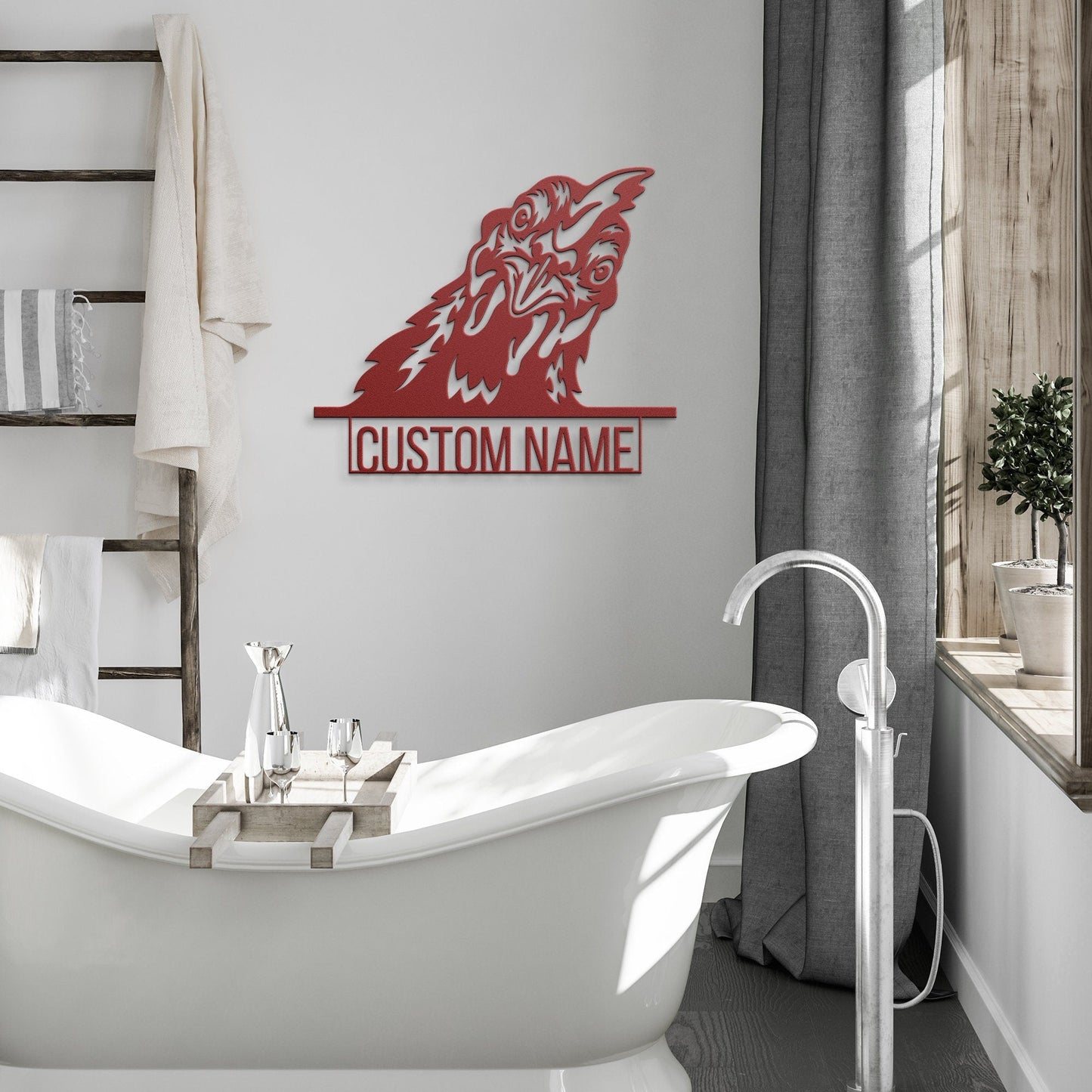 Custom Farm Hen Sign, Metal Wall Art, Hen Lovers Gift, Farm Animals Wall Decor, Wall Hanging Metal Hen Sign, Gift For Farms Owners