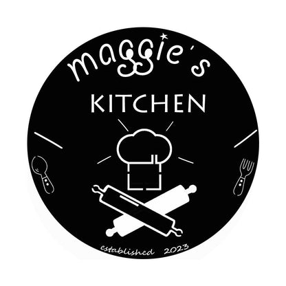 Custom Kitchen Metal Sign ,Chef Sign,Kitchen Wall Art For Indoor Decor,Family Kitchen Sign,Personalized Kitchen Sign Name