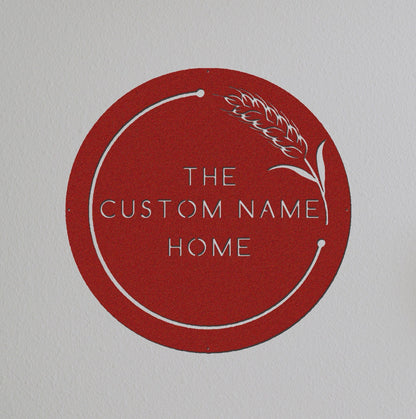 Custom Welcome Sign Name,Personalized Family Sign Name,Front Door Decor,House Decor,Family Sign,Indoor Decor,Metal Welcome Sign,Wall Art
