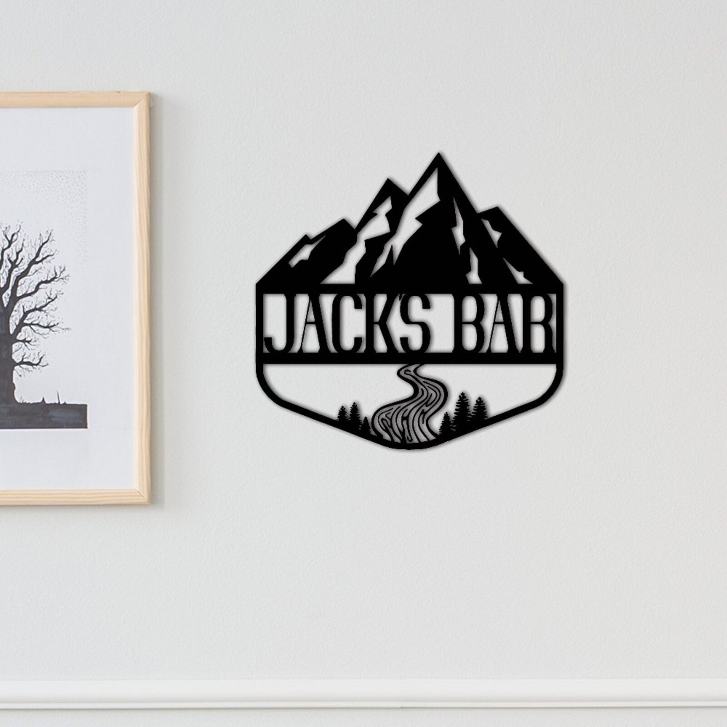 Personalized Bar Wall Art,Bar Metal Sign,Home Bar Decor,Custom Bar Sign Name,bartender gift,Whiskey Decor,Indoor decor