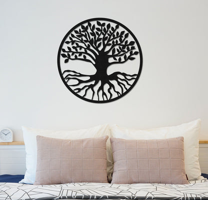 Tree of Life Wall Art,Family Tree Wall Decor,Tree of Life Metal Sign,Garden Decor,Metal Tree Outdoor Decor Housewarming Gift Front door