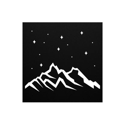 Mountains Metal Wall Art, Minimalist Mountains Wall Art, Wall Hanging Mountains Sign, Nature Metal Art, Hiking Lovers Gift