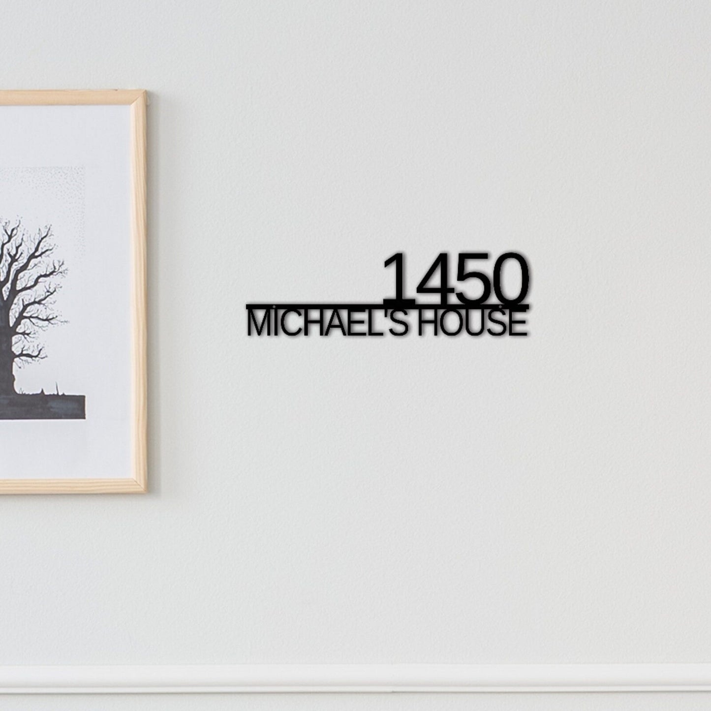 Custom Address Metal Sign, Custom Address Sign, Personalized House Number Sign, Metal House Number Sign,Address Monogram sign,Address Plaque