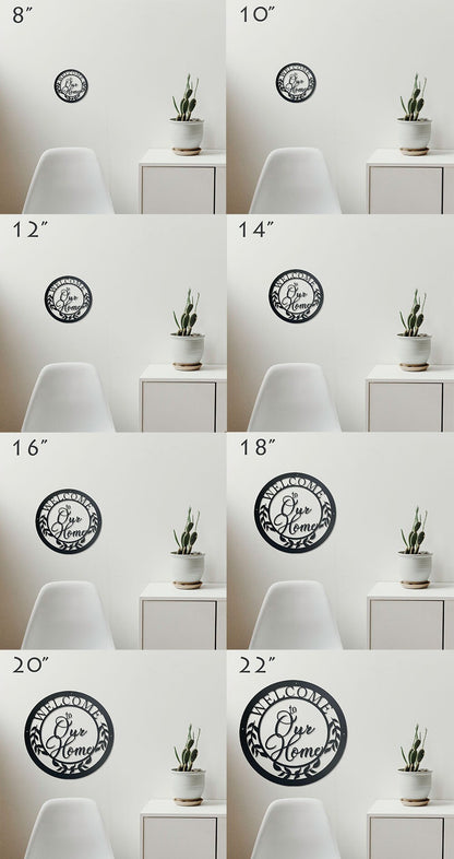 Personalized Kitchen Metal Sign,Kitchen Wall Art For Mom,Family Kitchen Sign,Indoor Kitchen Decor,Housewarming Gift