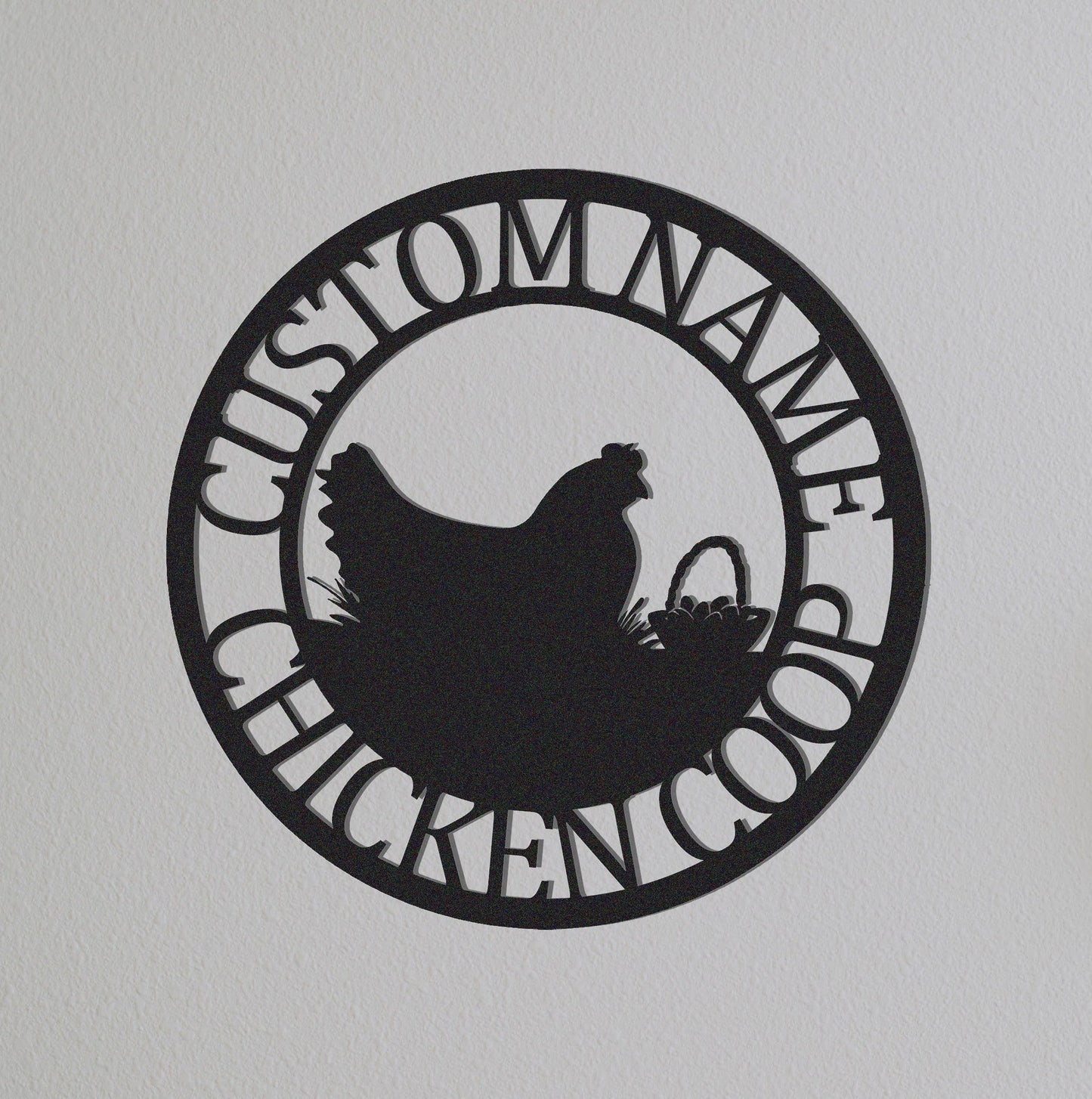 Custom Chicken Coop Sign Name,Chicken Coop Sign,Hen House Decor,Farm House Decor,Chicken Coop Decor,Gift For Dad Grandpa Farmer,Ranch Decor