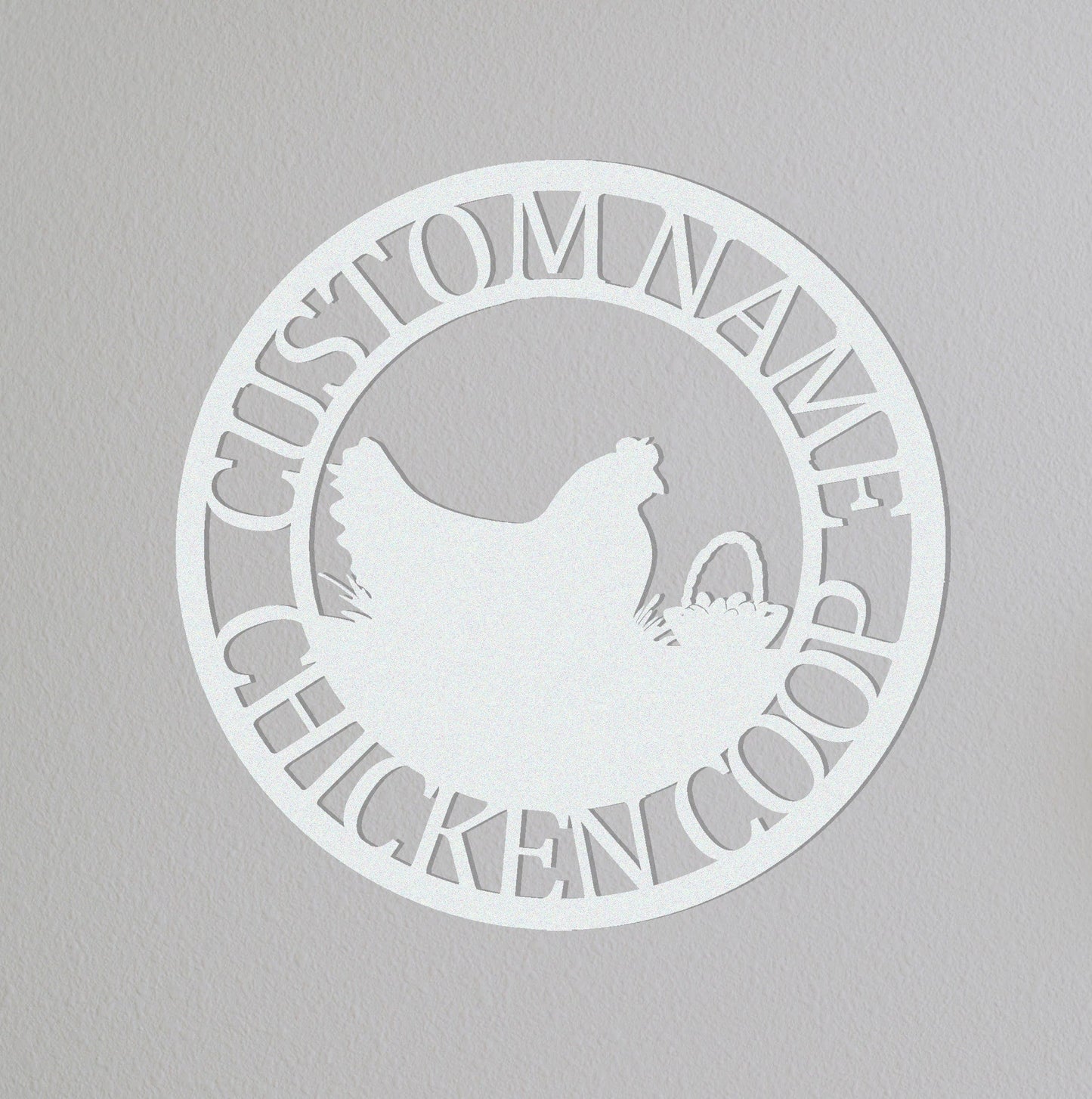 Custom Chicken Coop Sign Name,Chicken Coop Sign,Hen House Decor,Farm House Decor,Chicken Coop Decor,Gift For Dad Grandpa Farmer,Ranch Decor