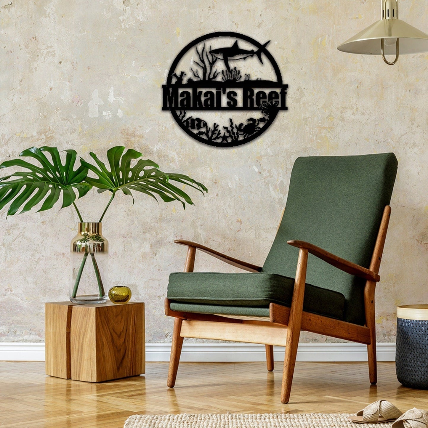 Custom Shark Metal Sign,Family Name Sign,Last Name Sign,Shark Wall Decor,Personalized Reef Wall Art,House Indoor Decor,Shark Lover Gift