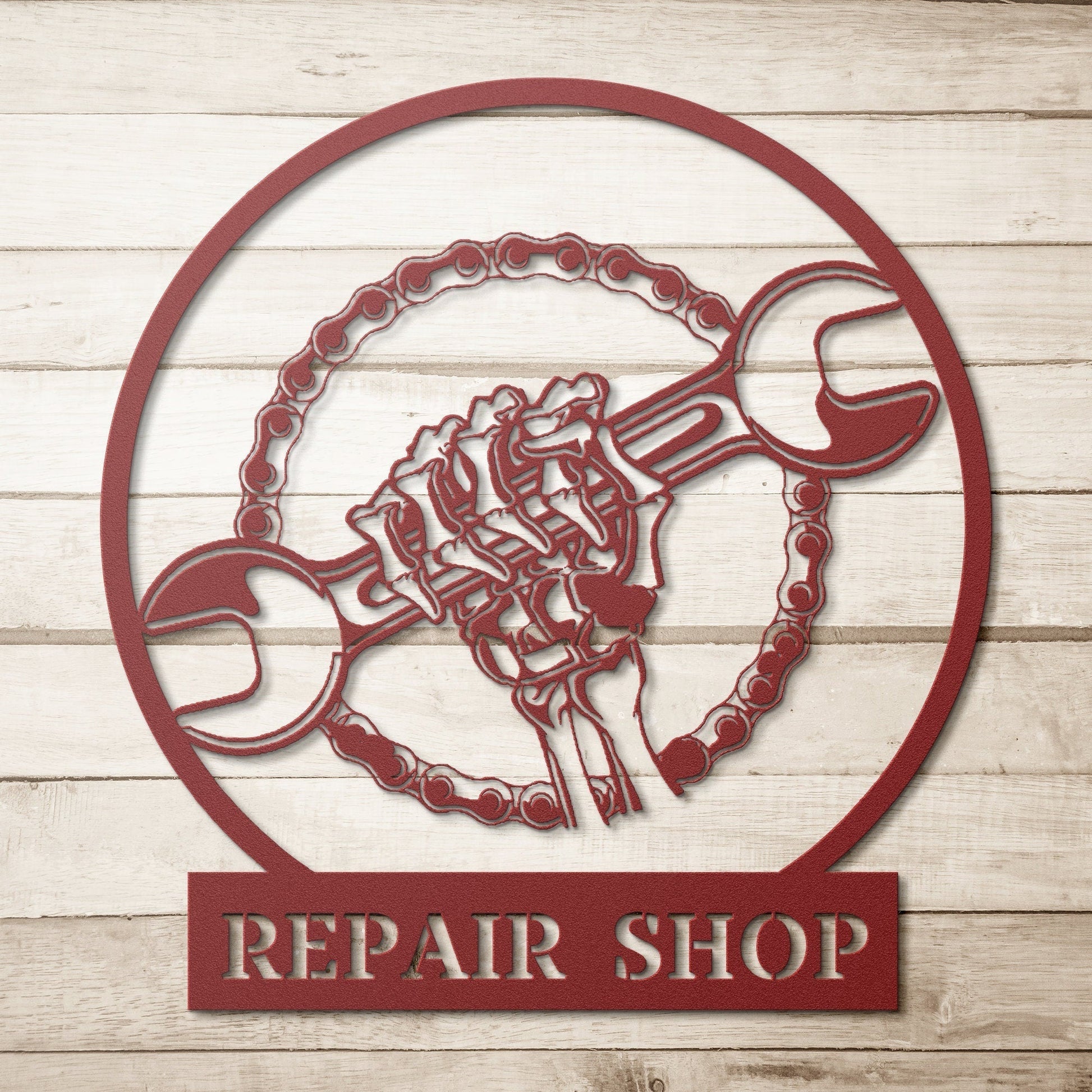 Skull Mechanic Metal Sign, Mechanic Gifts, Skeleton Hand Metal Art, Mechanic Birthday Gift, Aircraft Mechanic Sign, Auto Mechanic Gift