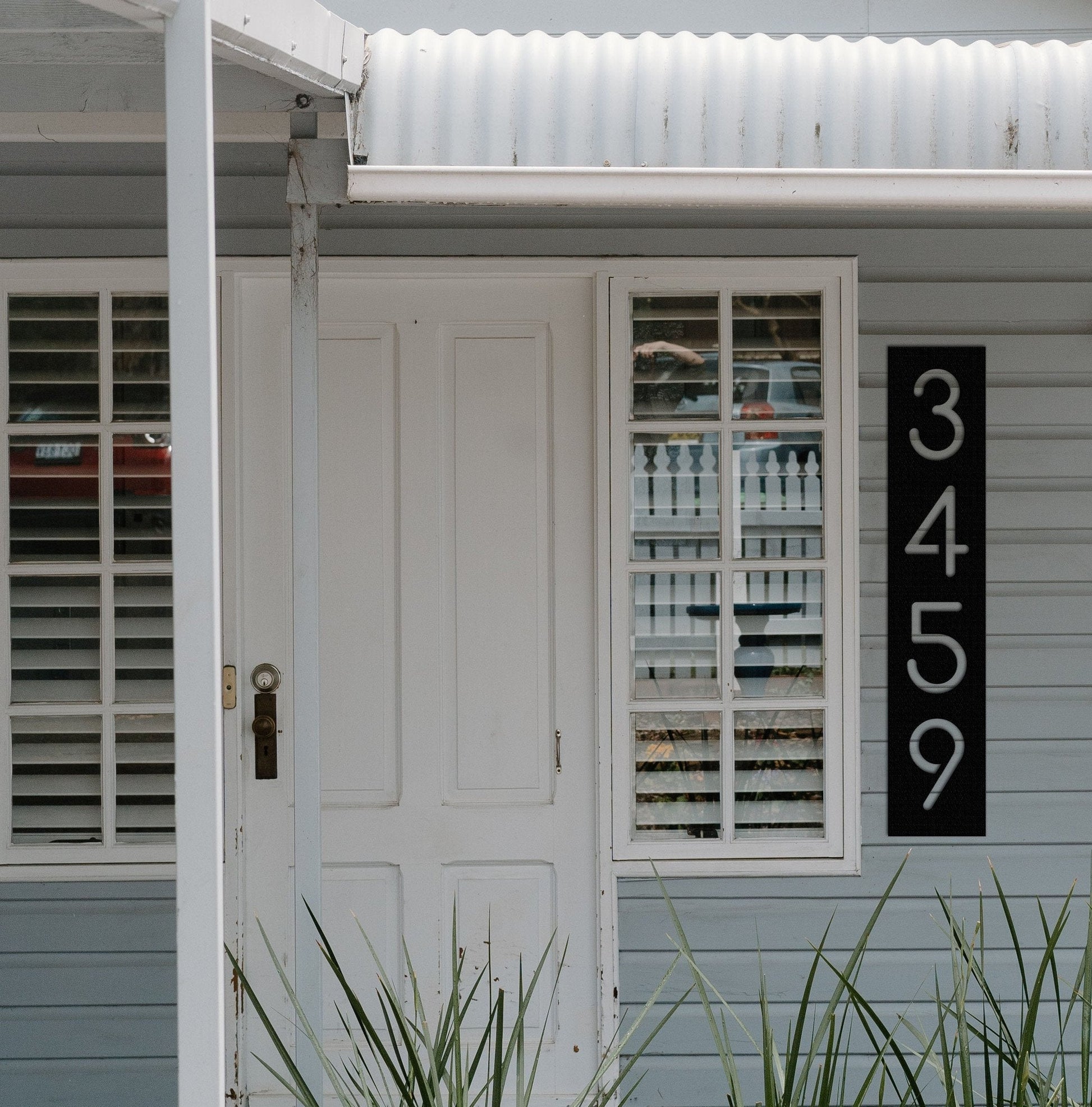 Custom House Number Metal Sign, Address Sign, Personalized House Number, Metal House Number Sign,Address Monogram sign,Address Plaque