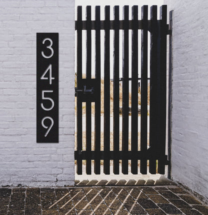 Custom House Number Metal Sign, Address Sign, Personalized House Number, Metal House Number Sign,Address Monogram sign,Address Plaque