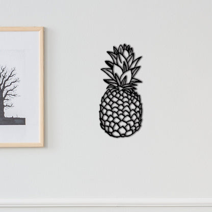 Pineapple Metal Sign,Welcome Pineapple Wall Art,Pineapple Decor,Elegant Door Wreath,Front Door Decor,Wall Hanger,Welcome Sign,Indoor Decor