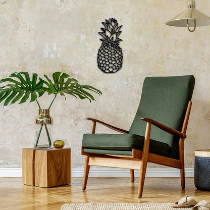 Pineapple Metal Sign,Welcome Pineapple Wall Art,Pineapple Decor,Elegant Door Wreath,Front Door Decor,Wall Hanger,Welcome Sign,Indoor Decor