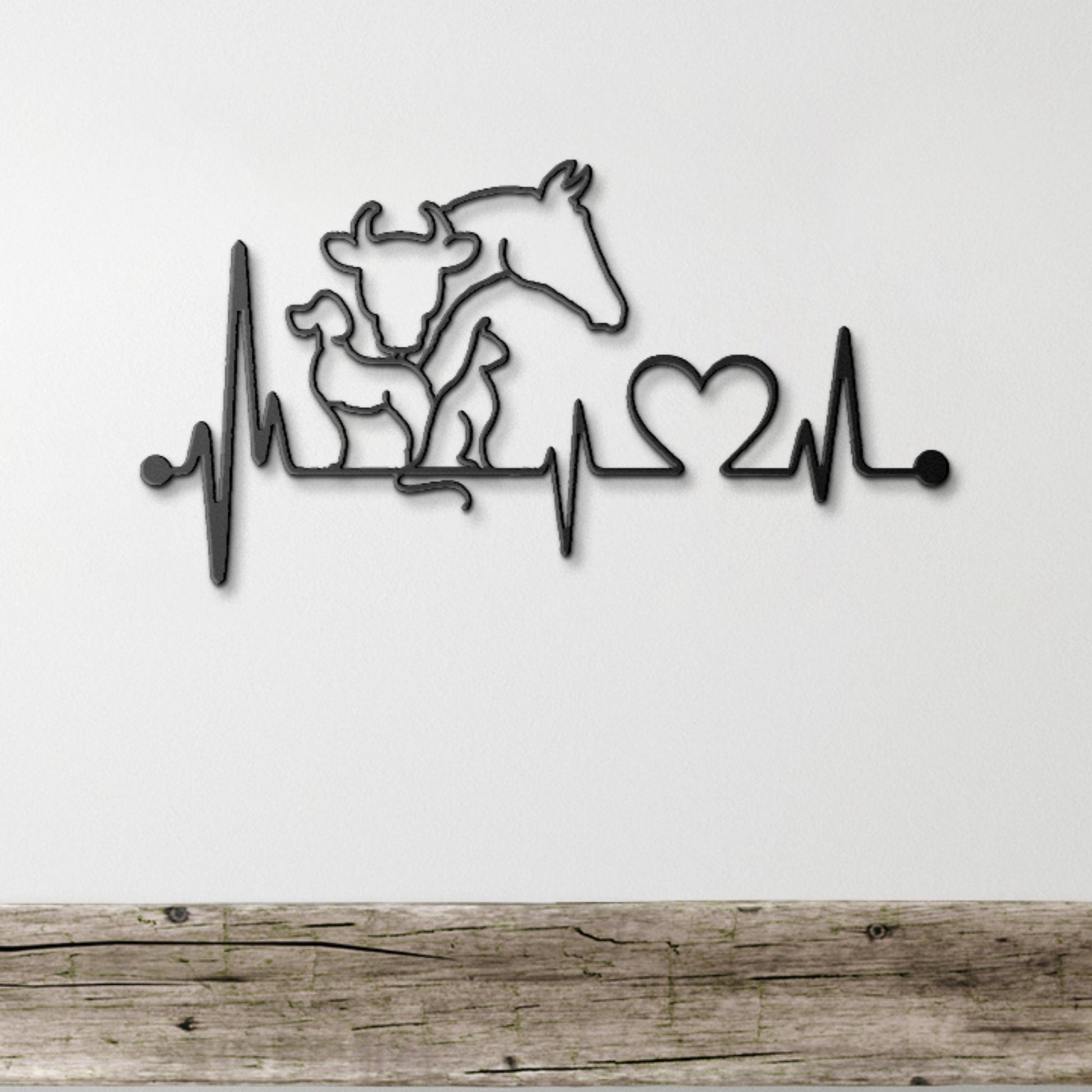 Veterinary Metal Wall Art, Veterinary Gift, Personalized Vet Gift, Veterinary Art, Gift For Veterinarian, Animal Lovers Gift, Vet Room Decor