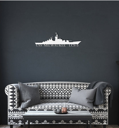 Custom US Navy Ships Metal Sign, Navy Veterans Gift, Navy Gifts For Men, Fathers Day Gift For Navy Dad, Battleship Metal Sign, Personalized