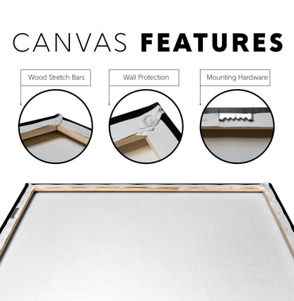 Personalized Canvas Print, Canvas Wall Art Custom Names, Wedding Gift For Couple Unique, First Anniversary Gift For Couple, Surreal Photo