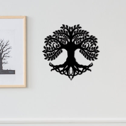 Tree of Life Wall Art,Tree of Life Wall Decor,Tree of Life Metal Sign,Metal Tree Outdoor Decor Housewarming Gift Front door Anniversary Gift