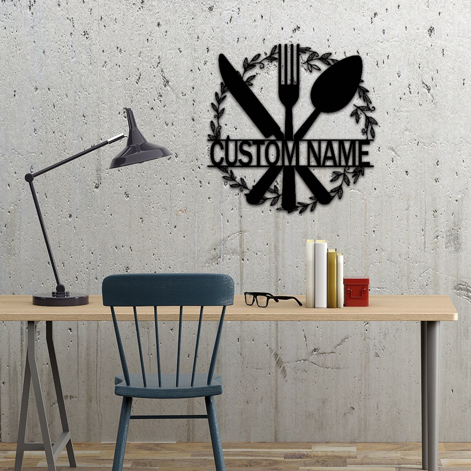 Custom Kitchen Metal Sign,Personalized Kitchen Wall Art,Kitchen Decor,Dining Room,Housewarming gift,Nana's Kitchen,Mothers day Gift